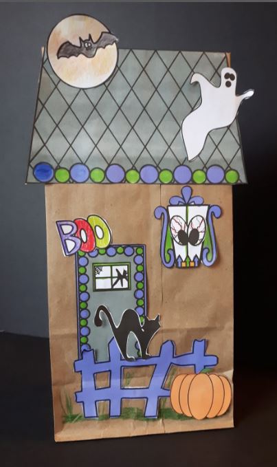 Create Your Own Paper Bag Haunted House