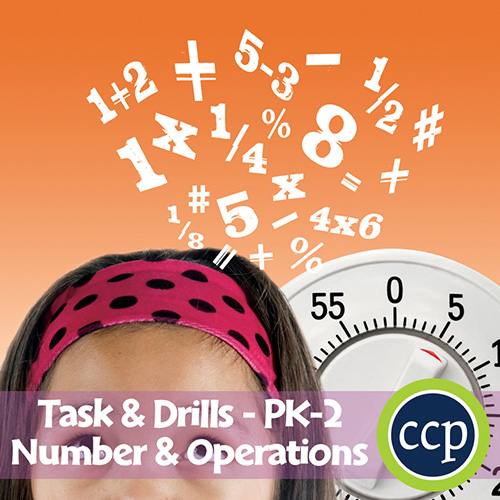 Number & Operations - Task & Drill Sheets Gr. PK-2