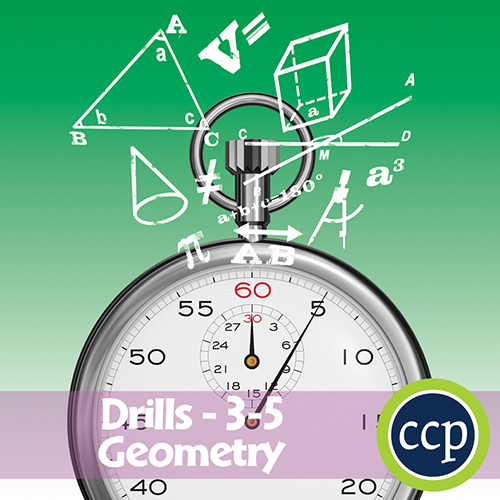 Geometry - Drill Sheets Gr. 3-5