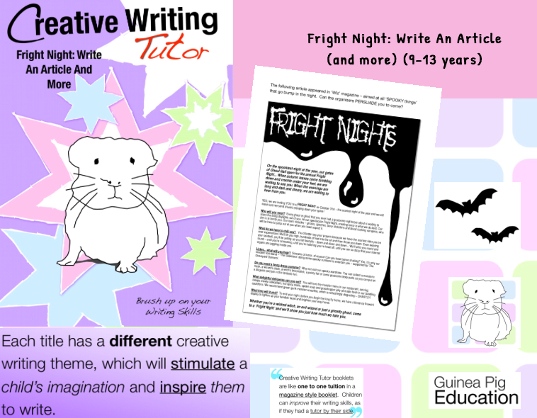 Fright Night: Write An Article (And More) (9-13 years)
