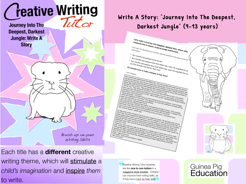 Journey Into The Deepest, Darkest Jungle: Write A Story (9-13 years)