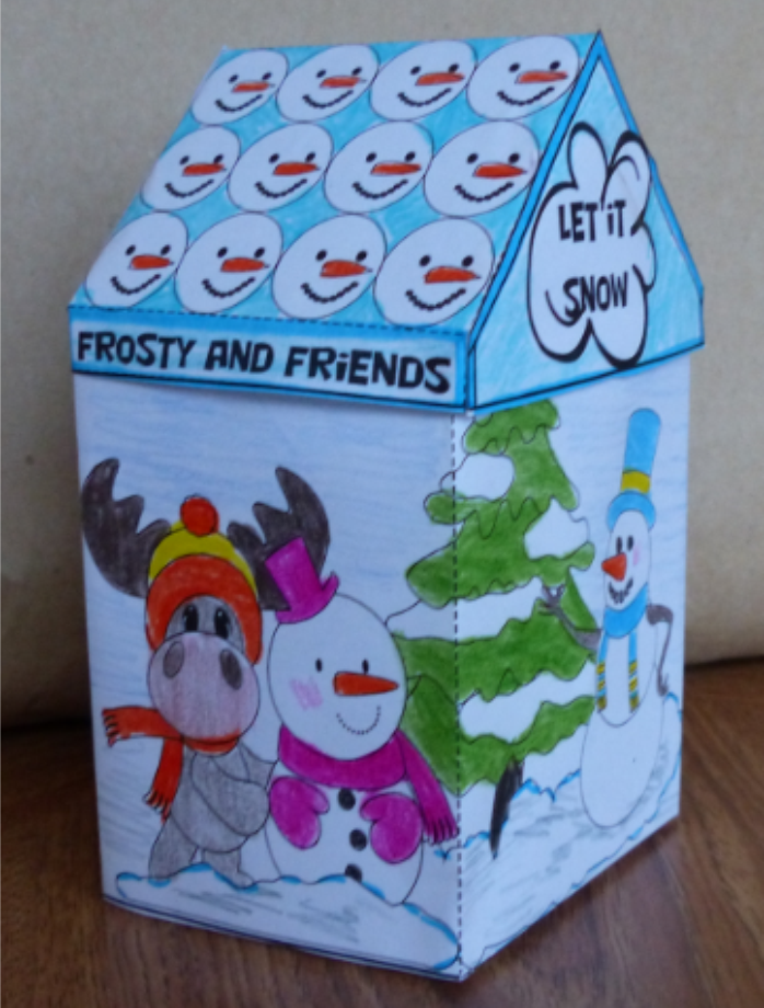 Christmas Crafts - Frosty & Friends