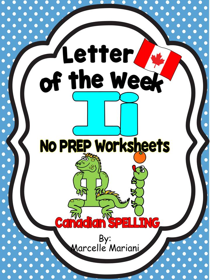 LETTER I WORKSHEETS- NO PREP WORKSHEETS AND ART ACTIVITIES