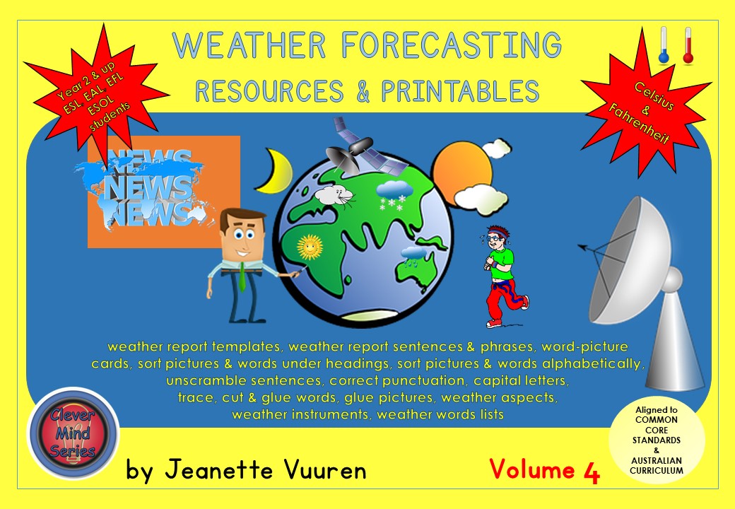 WEATHER FORECASTING - RESOURCES VOLUME 4 by JEANETTE VUUREN