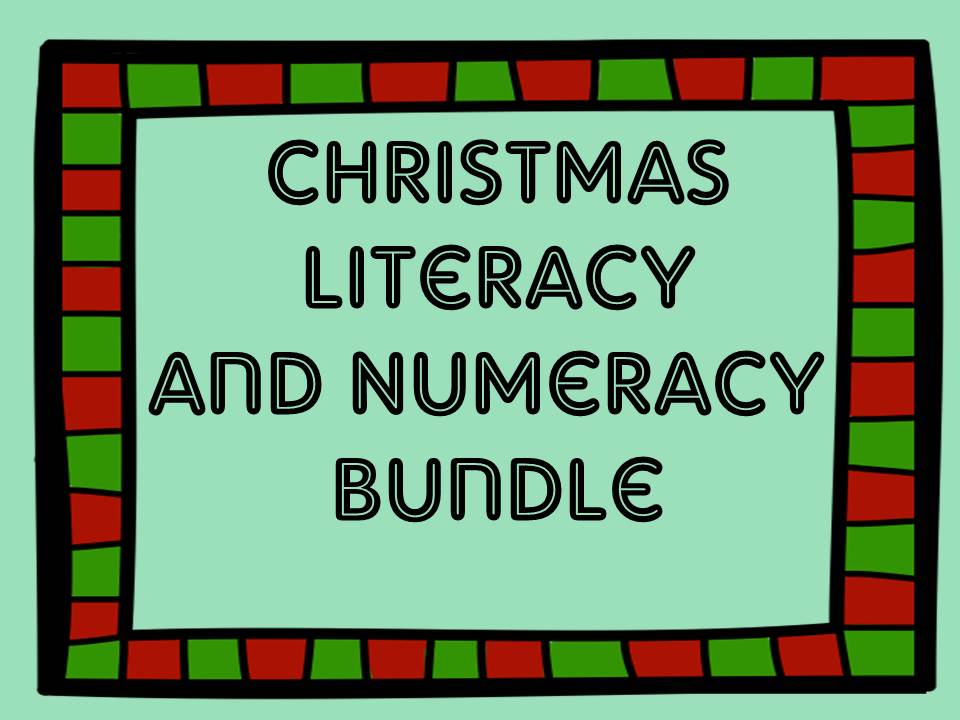Christmas Literacy and Numeracy MEGA Bundle