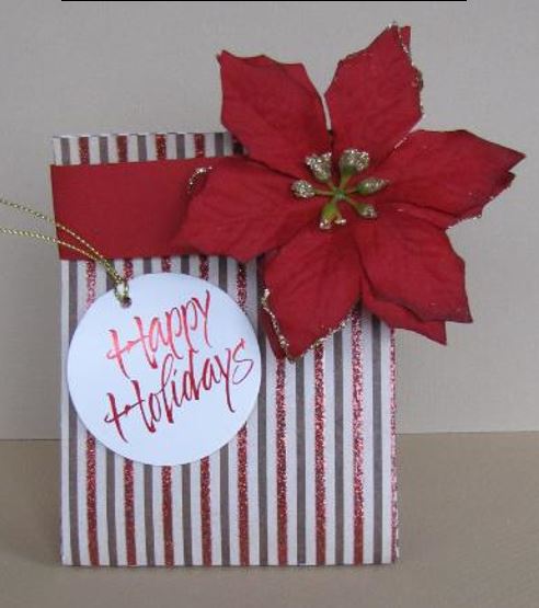 Christmas Crafts - Happy Holidays Favor Box