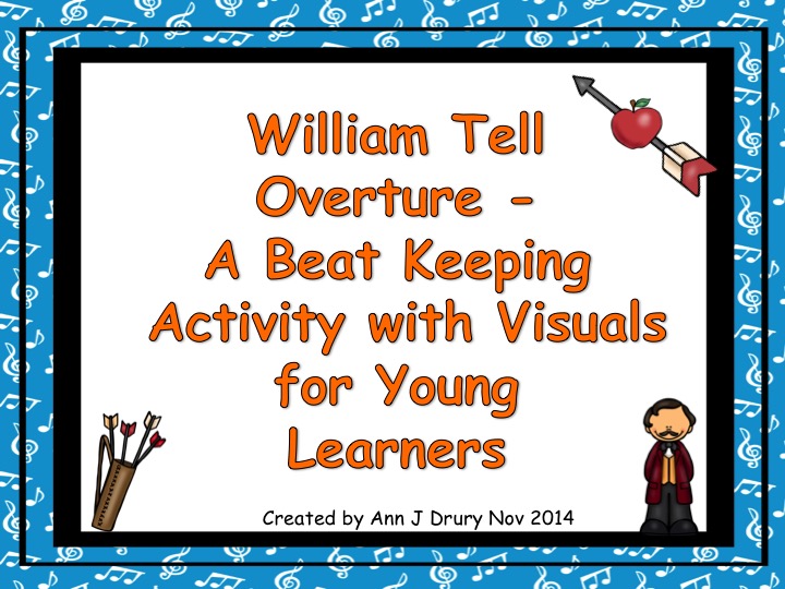 William Tell Overture - Beat Keeping and Turn Taking Activity for Young Learners