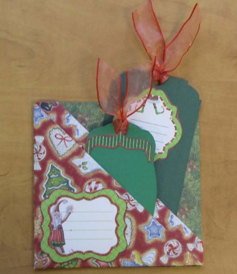 Christmas Crafts - Two Pouch Christmas Card