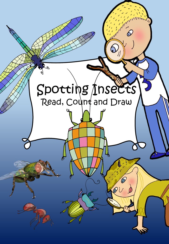 Spotting Insects - Read, Count and Draw