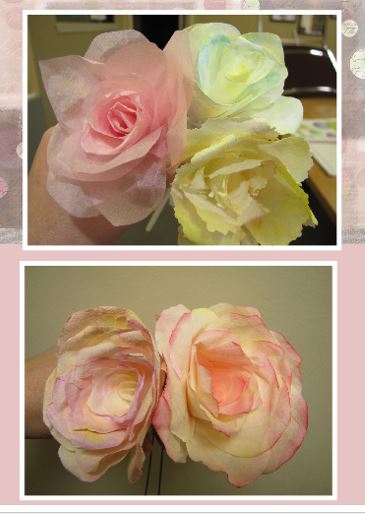 Mother's Day Craft - Flowers (Made from Coffee Filters & Tissue Paper)