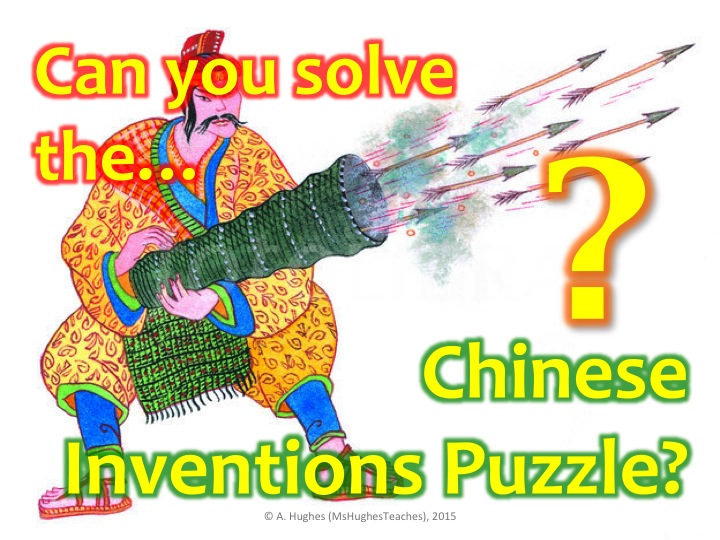What did the Ancient Chinese Invent? Puzzle