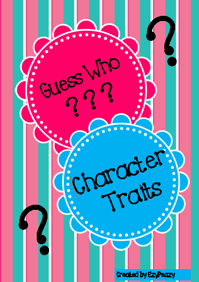 Character Trait Guess Who