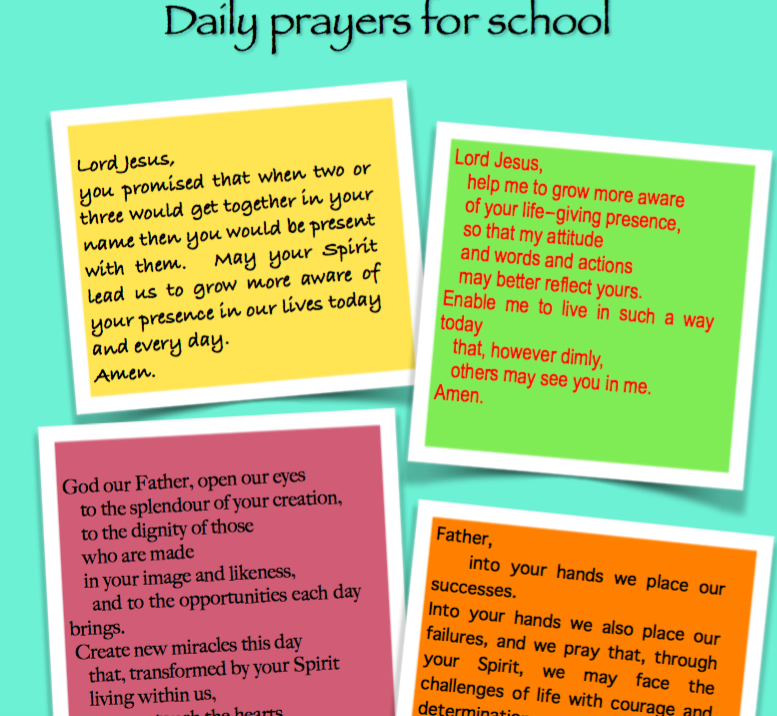 Daily Prayers for Teenage Students
