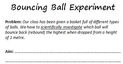Bouncing Ball Experiment
