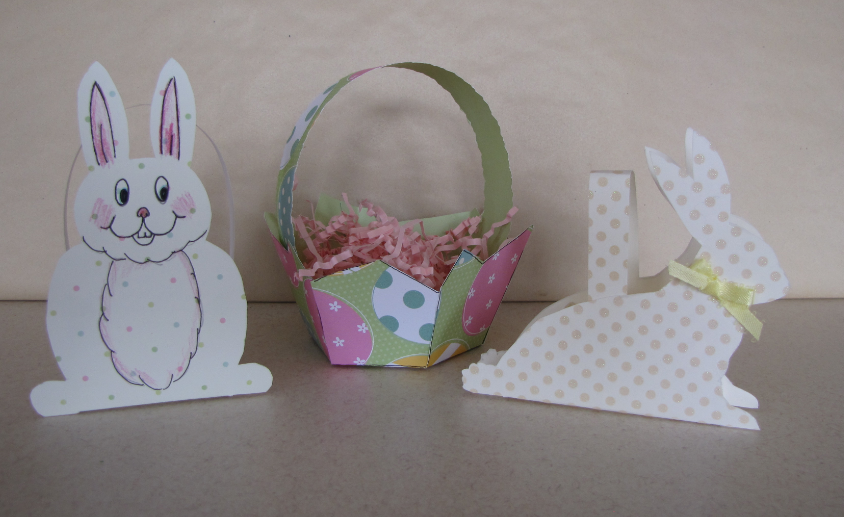 Easter Crafts - 3 Easter Baskets