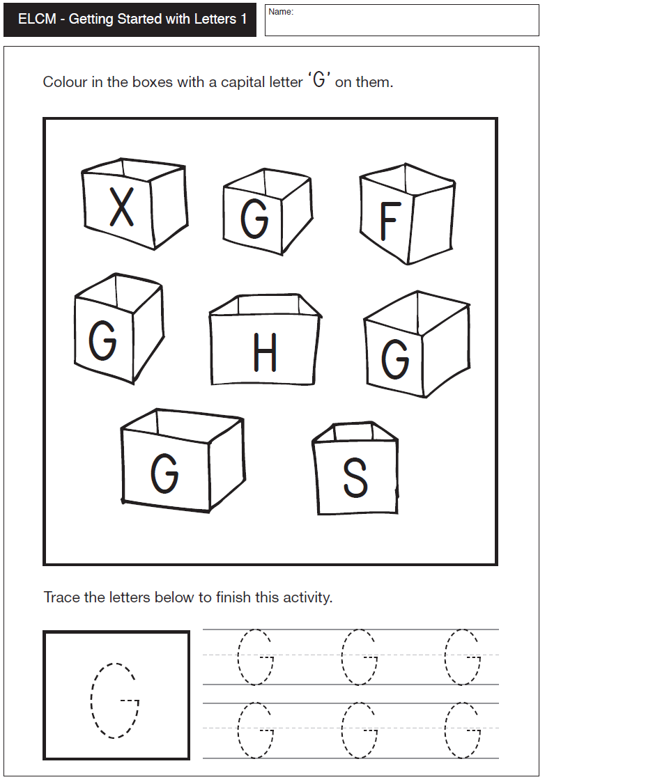 LEARNING LETTERS (55 PAGES)