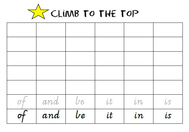 Climb to the top (VIC Font): EDITABLE