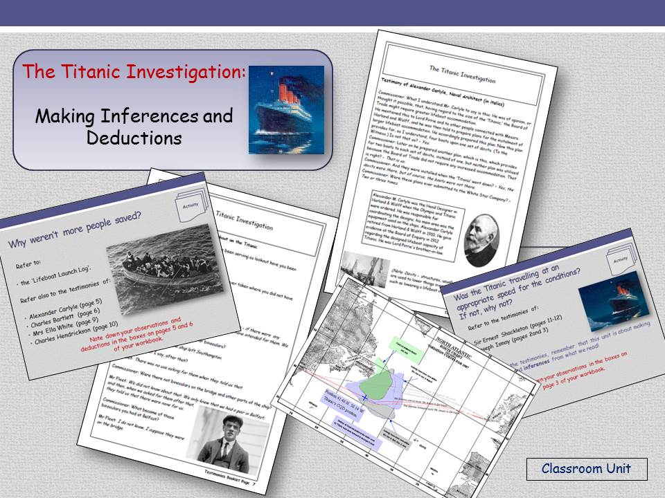 The Titanic Investigative Project - Making Inferences
