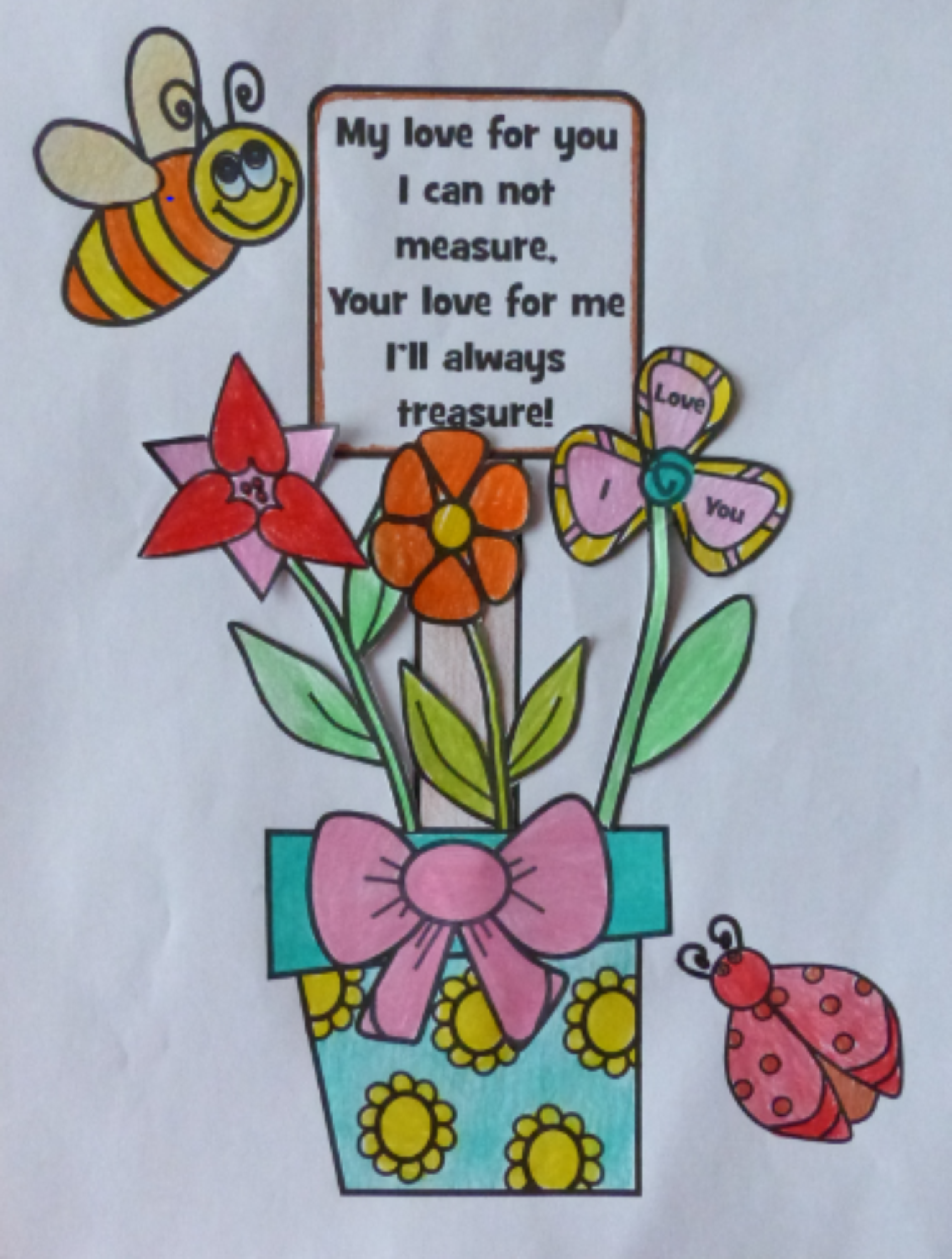 Mother's Day Crafts - Flower Pot Creation for Mom