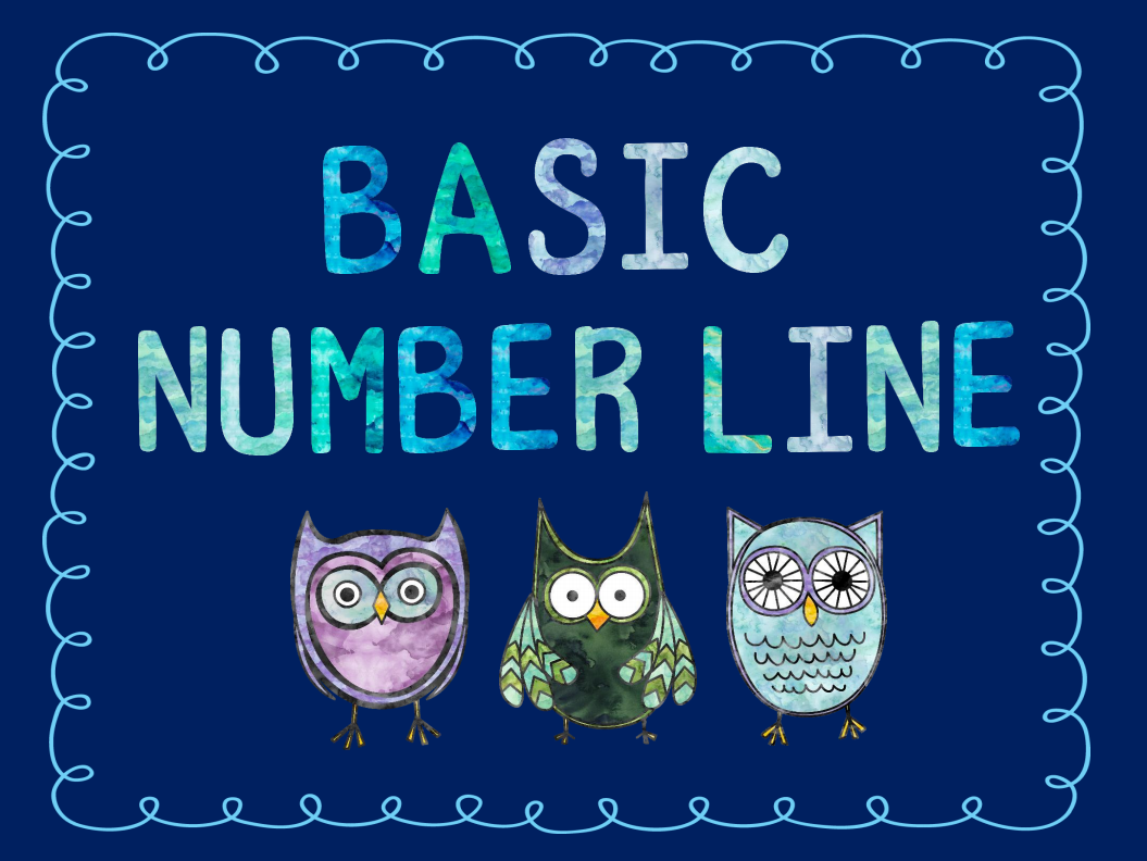 Number Line - Whole numbers