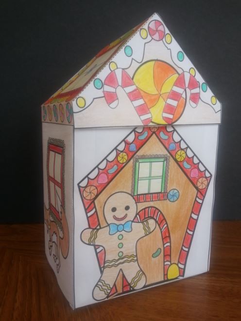 Christmas Crafts - Gingerbread House