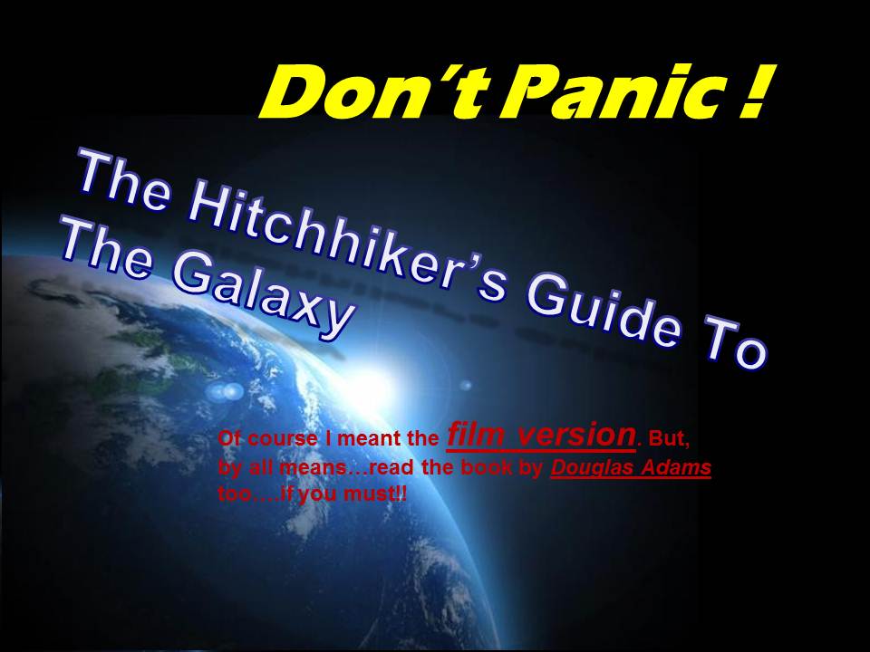 Satire and the Hitchhiker's Guide to the Galaxy