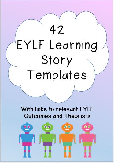The Complete Set of 42 EYLF Learning Story Templates