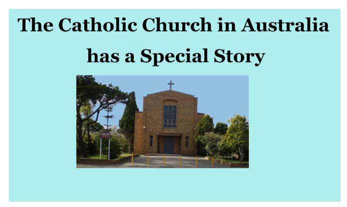 5.5. The Catholic Church in Australia has a Special Story Smart-board pages