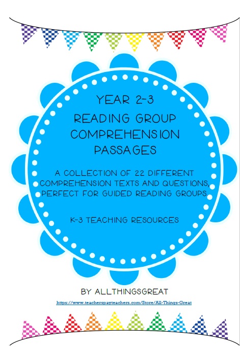 Year 2-3 Comprehension Texts and Questions