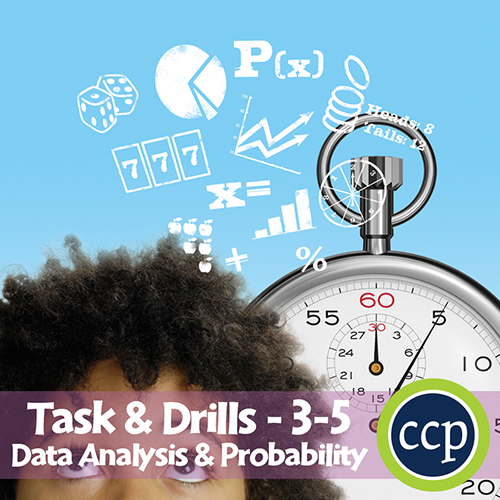 Data Analysis & Probability - Task & Drill Sheets Gr. 3-5