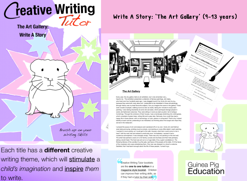 The Art Gallery: Write A Story (9-13 years)