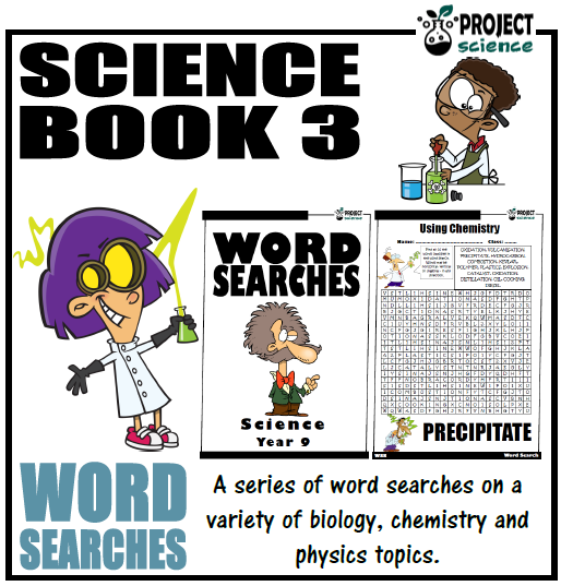 Science Word Searches Book 3
