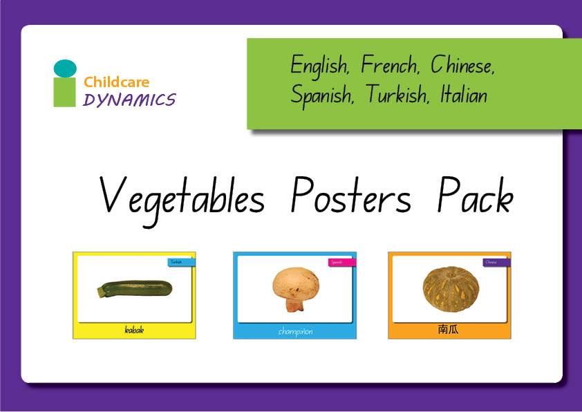 Vegetable Displays- Multiple Languages