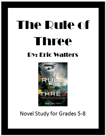 Eric Walters Rule of Three Novel Study