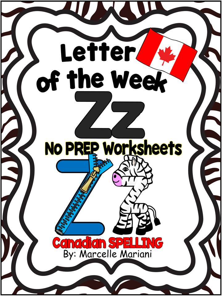 LETTER Z WORKSHEETS- NO PREP WORKSHEETS AND ART ACTIVITIES