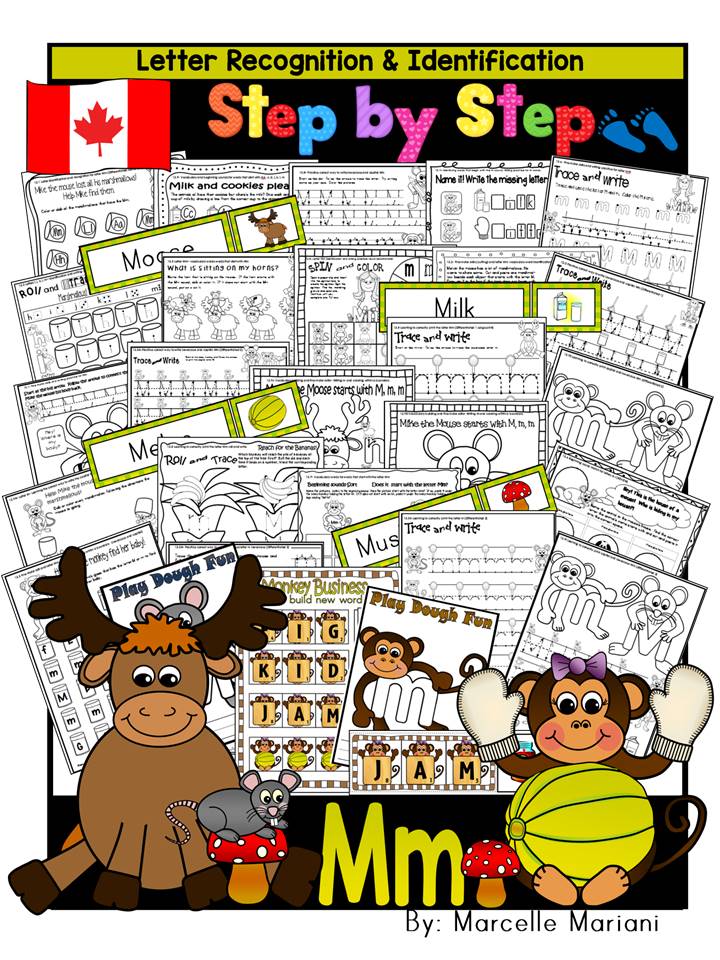Letter of the week-LETTER M Activity PACK-letter recognition & identification