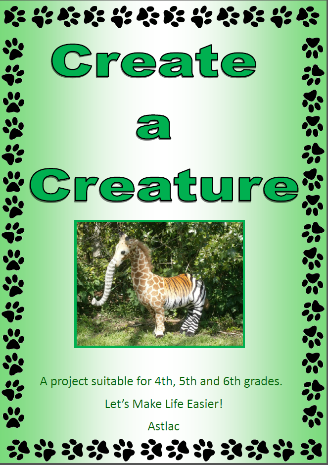 Create a Creature - An adaptation Project