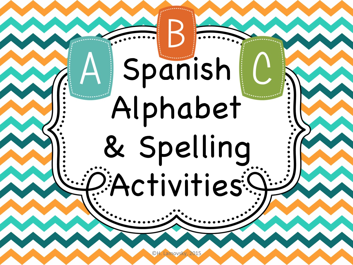 Spanish Alphabet & Spelling Activities (Abecedario)