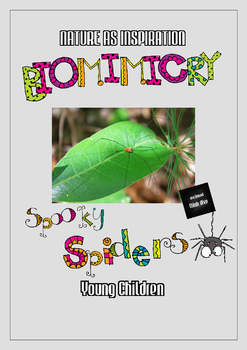 STEAM Biomimicry for Young Children - Spooky Spiders