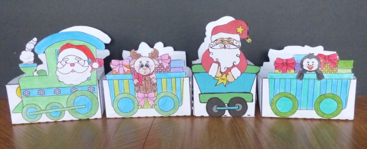 Christmas Crafts - The Santa Express