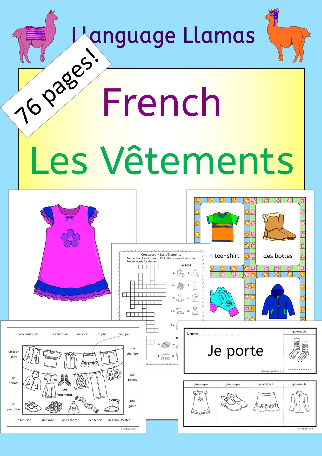 French Clothing - Les Vetements