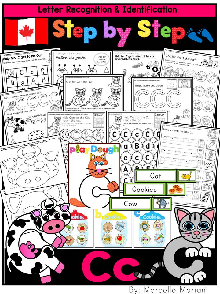 Letter of the week-Letter C Activity Pack-Letter recognition & identification