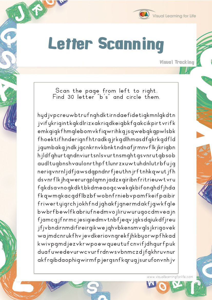 Letter Scanning