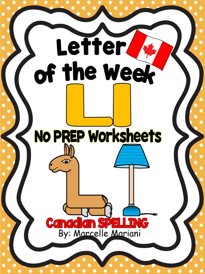 LETTER L WORKSHEETS- NO PREP WORKSHEETS AND ART ACTIVITIES