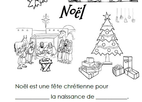 French Immersion, Celebration no.15 - Noël