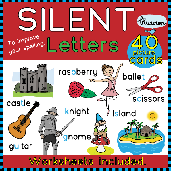 Silent Letters Picture Cards