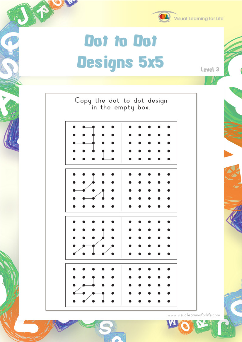Dot to Dot Designs 5x5