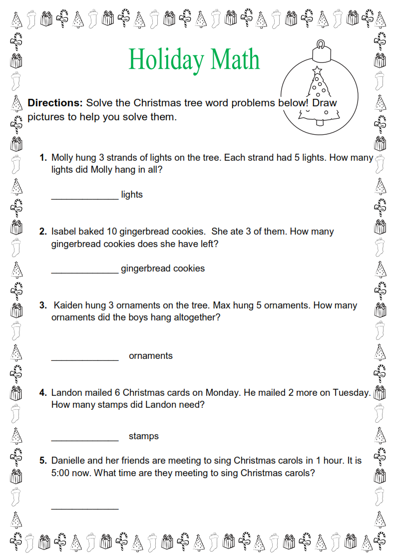 Christmas Thematic Unit - Grades 1-2 - AU NZ UK English Version | Teach ...