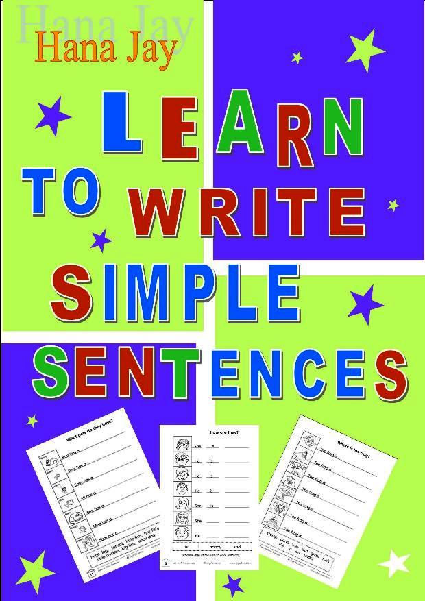Learn to Write Simple Sentences