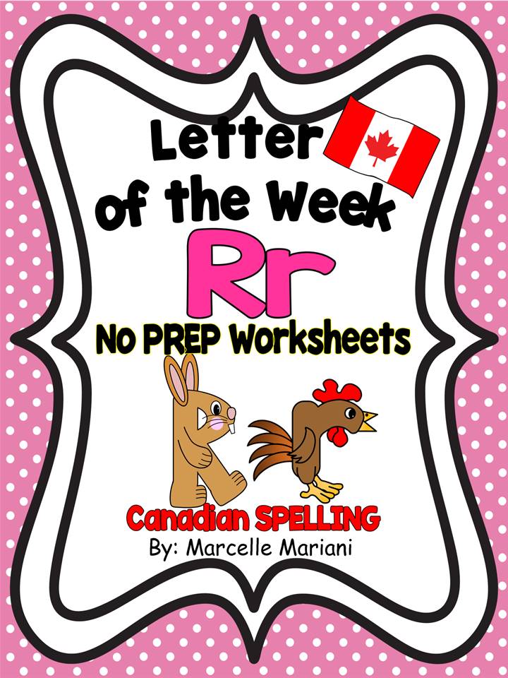 LETTER R WORKSHEETS- NO PREP WORKSHEETS AND ART ACTIVITIES